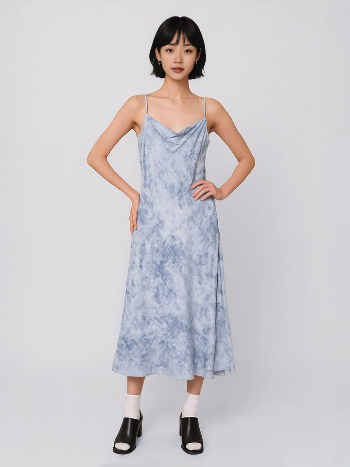 DRESS - sisley k abiti midi - Azurblau | Sisley K image number 1